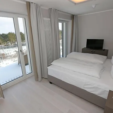 公寓 Haus Neues Prora 503 Mit Meerblick 宾茨