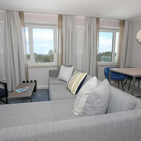公寓 Haus Neues Prora 503 Mit Meerblick 宾茨